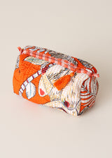 ANIKA WASH BAG - ORANGE JUNGLE