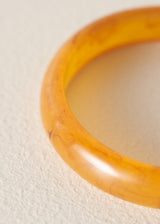 BAKER RESIN BANGLE - AMBER