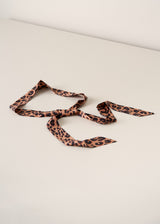 FINNIAN LEOPARD PRINT NECKERCHIEF