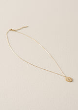 FRANCES PENDANT NECKLACE - GOLD