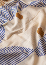 HANSEL TASSEL SCARF - MUSTARD