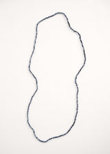 Dark blue crystal necklace