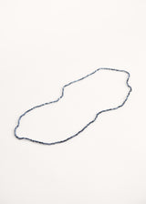 Dark blue crystal necklace