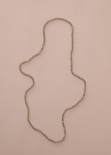 JULI CRYSTAL NECKLACE - MAUVE