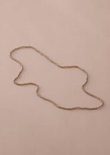 JULI CRYSTAL NECKLACE - MAUVE