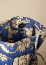 KITA COTTON PHONE BAG - MID BLUE