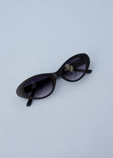 Black slim sunglasses