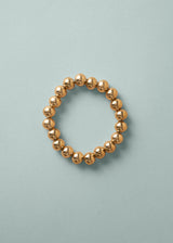 Golden ball bead bracelet