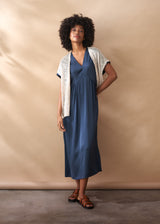 NICOLE SATIN DRESS