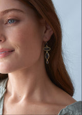 PALMER CRYSTAL DROP EARRINGS