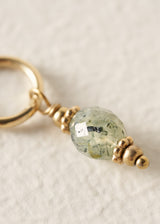 REEVE DROP HOOP EARRING - GOLD