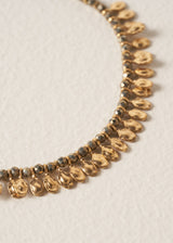 ROSALIND BEADED NECKLACE - GOLD