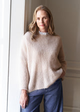 ROWENA SWEATER - VINTAGE WHITE