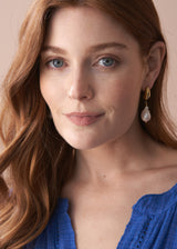 SERRA PEARL DROP EARRING