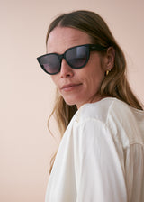 SILVIA SUNGLASSES - BLACK