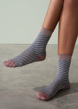 ELSE GLITTER SOCKS - BLUE