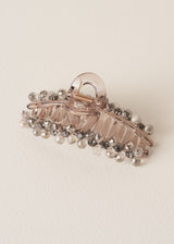 Jaw clip with sparkly bead details