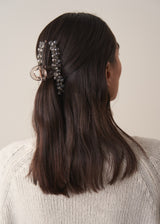 Jaw clip with sparkly bead details