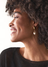SERRA PEARL DROP EARRING