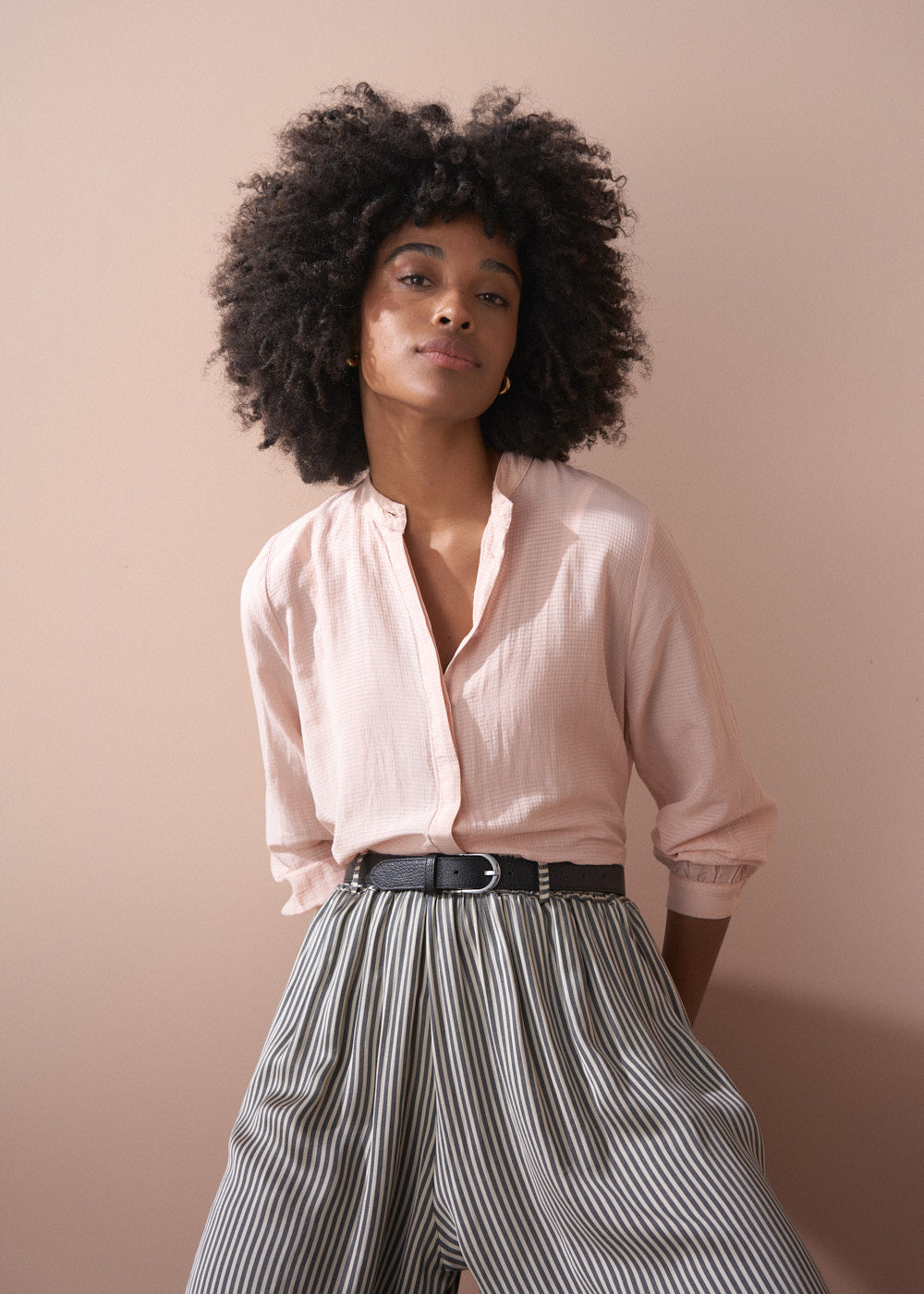 Maggie Waffle Swing Shirt | Tops | BUSBY & FOX – Busby & Fox