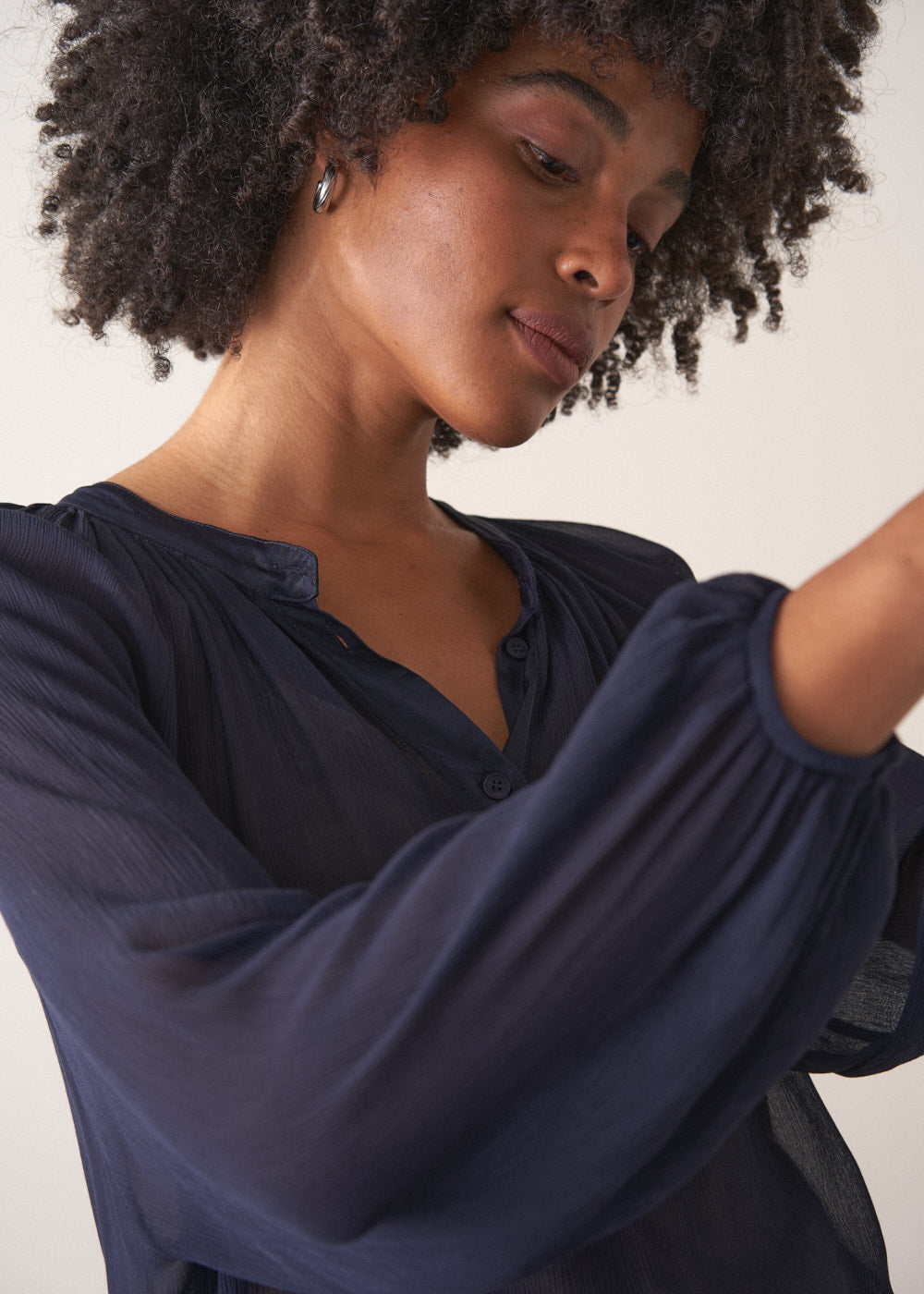 Wren Sheer Shirt | Tops and Blouses | BUSBY & FOX