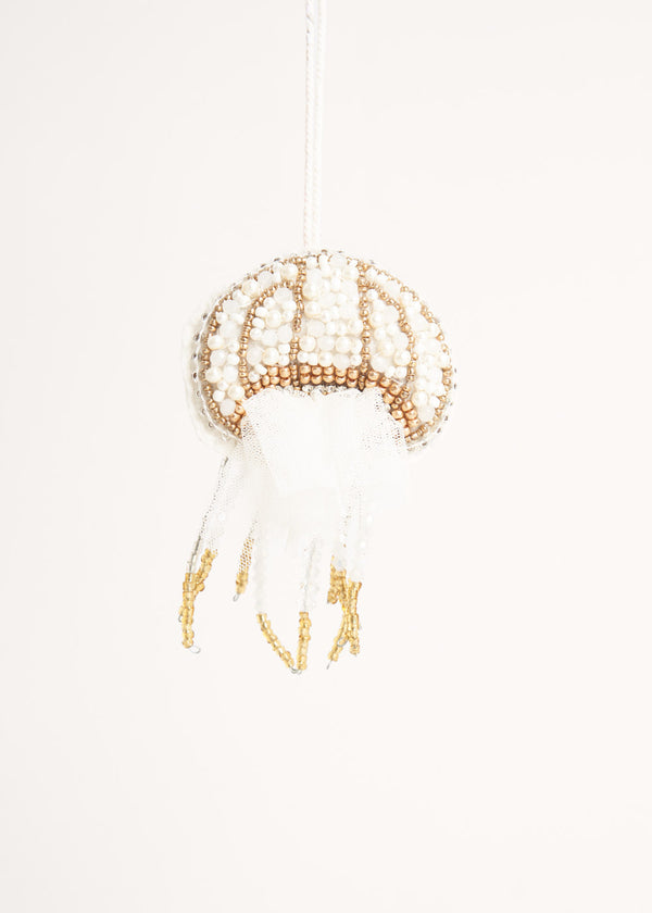 Pearl jellyfish decoration