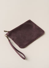 SELAH CLUTCH BAG - BORDEAUX