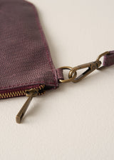 SELAH CLUTCH BAG - BORDEAUX