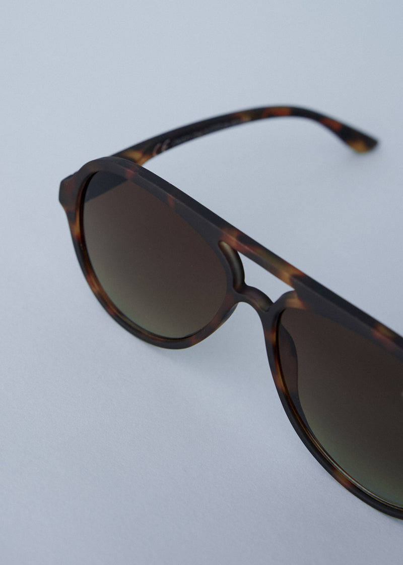 Oversized aviator sunglasses