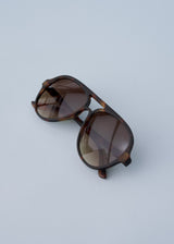 Oversized aviator sunglasses