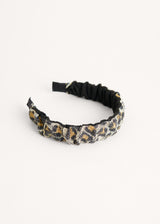 Crystal leopard headband