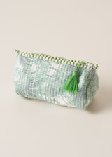 ANIKA WASH BAG - AQUA PALM