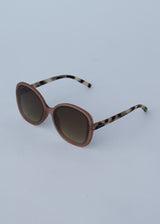 Oversized tortoiseshell sunglasses