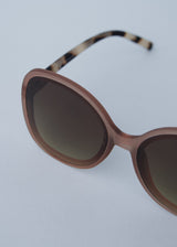Oversized tortoiseshell sunglasses