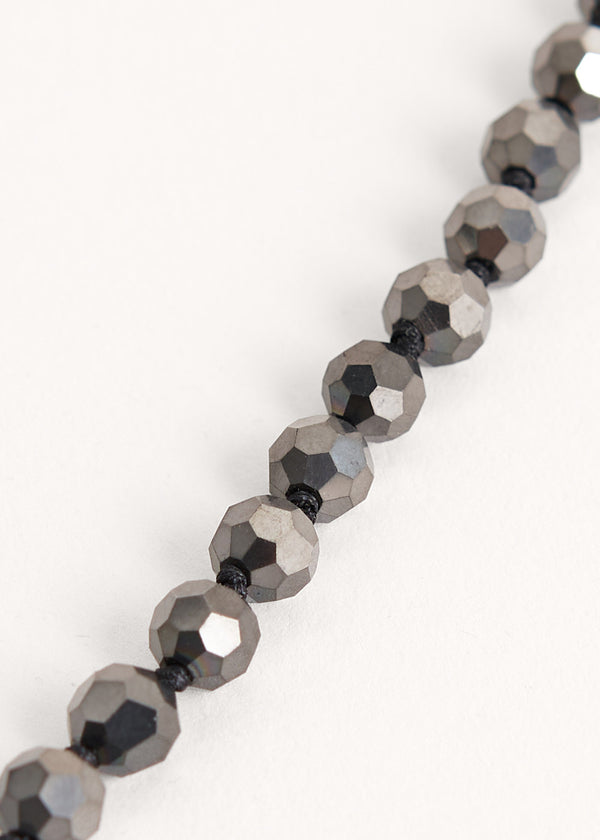 Crystal bead necklace