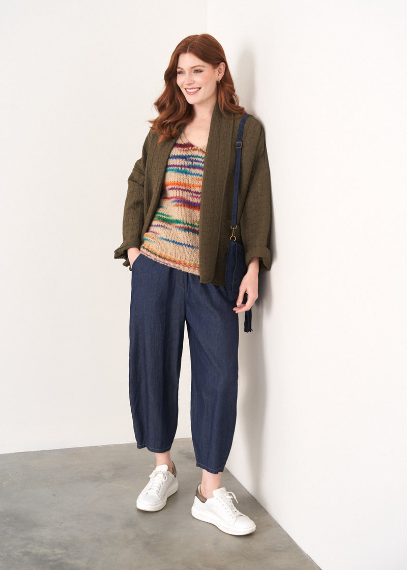 Ava Space Dyed Sweater | Knitwear | BUSBY & FOX