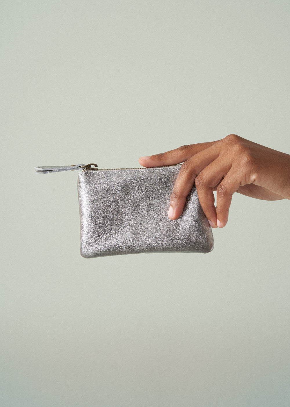 SUKI LEATHER PURSE CHAMPAGNE