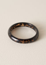 BAKER RESIN BANGLE - LEOPARD