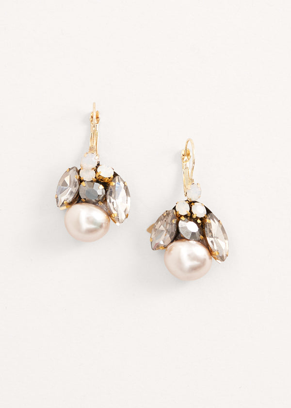 Crystal drop earrings