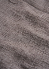 Dark stone wool blend scarf