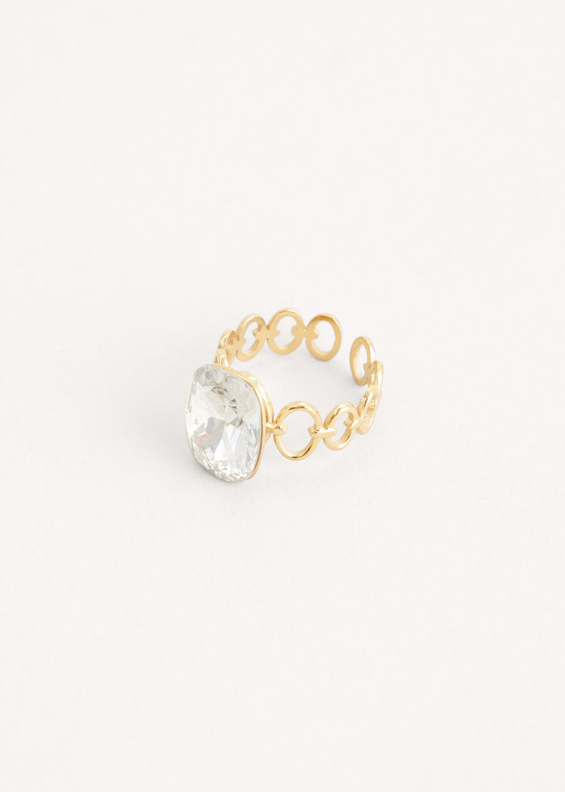 Crystal loop ring