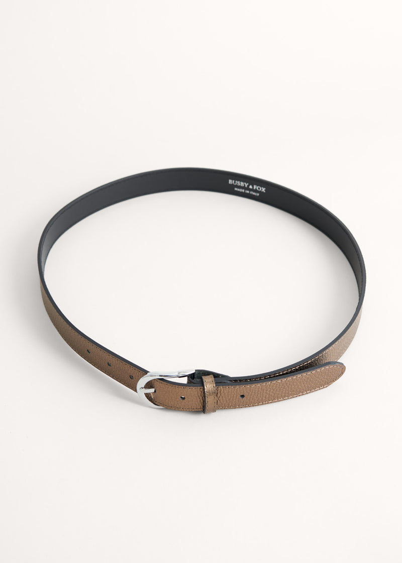 BINI THIN BELT - CHAMPAGNE