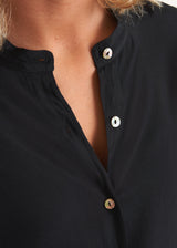 Black oversized shirt