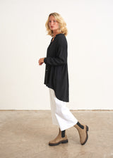 Black oversized shirt