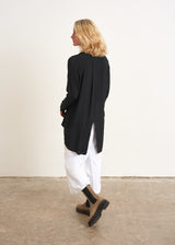 Black oversized shirt