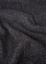 Black and grey lightweight scarf