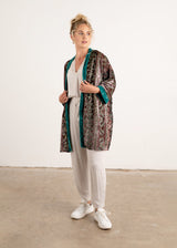 Aqua devoré jacket