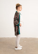 Aqua devoré jacket