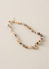 CALLEN STONE BEADED NECKLACE - MULTI