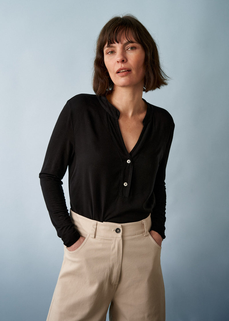 Candice Top - Black | Tops and Blouses | BUSBY & FOX